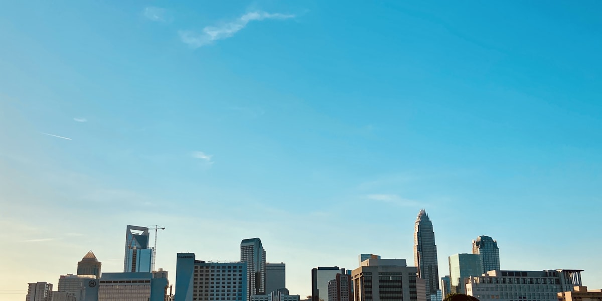 Charlotte NC skyline, Peace of Mind Plumbing service area